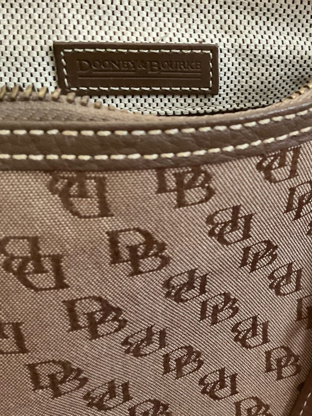 VINTAGE DOONEY & BOURKE BARREL BAG - Picture 15 of 16